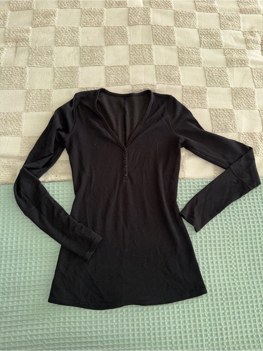 Lululemon Close Call Henley Long Sleeve